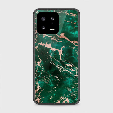 Xiaomi 13 Cover- Colorful Marble Series - HQ Ultra Shine Premium Infinity Glass Soft Silicon Borders Case
