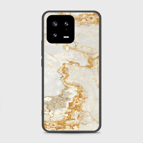 Xiaomi 13 Cover- Mystic Marble Series - HQ Ultra Shine Premium Infinity Glass Soft Silicon Borders Case