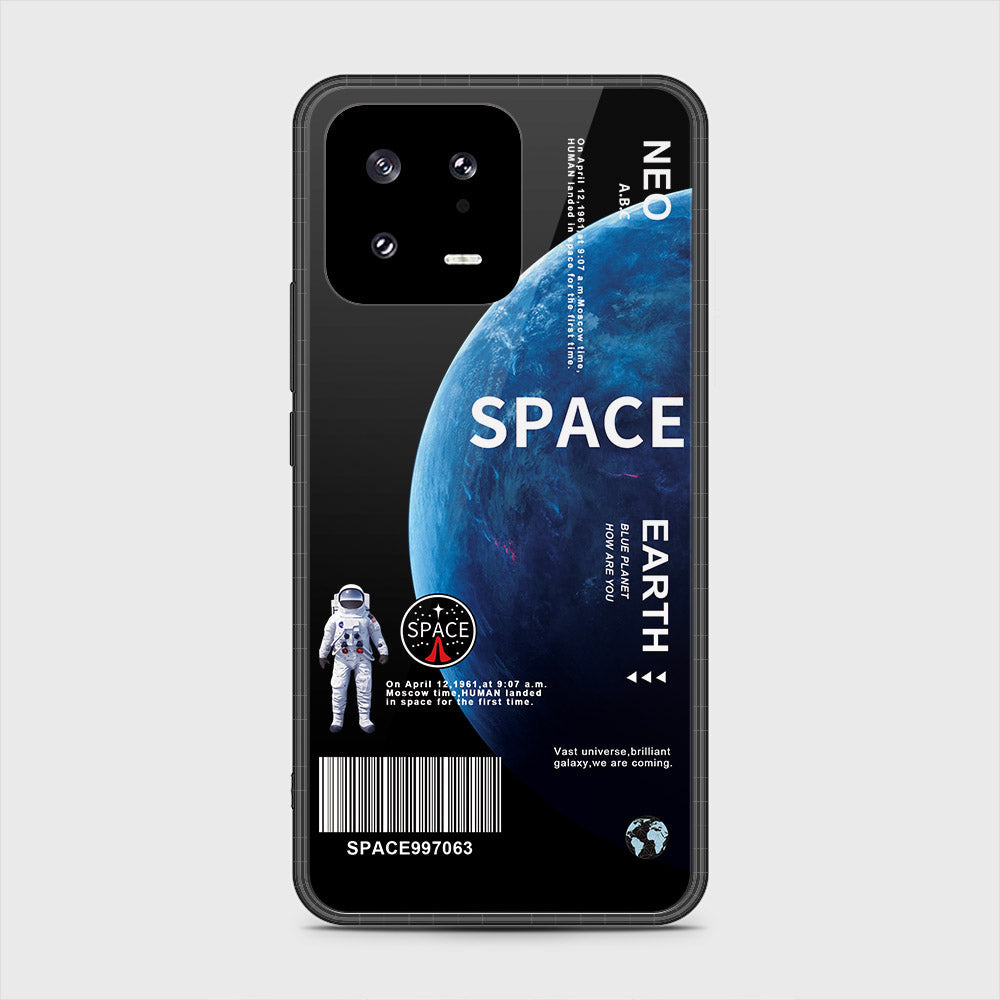 Xiaomi 13 Cover- Limitless Series - HQ Ultra Shine Premium Infinity Glass Soft Silicon Borders Case