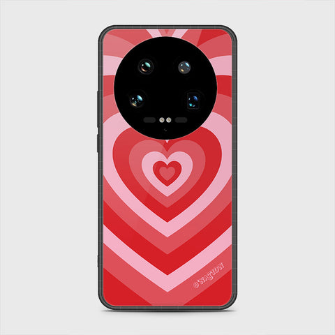 Xiaomi 14 Ultra Cover- O'Nation Heartbeat Series - HQ Ultra Shine Premium Infinity Glass Soft Silicon Borders Case