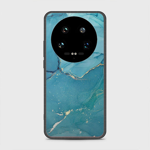 Xiaomi 14 Ultra Cover- Mystic Marble Series - HQ Ultra Shine Premium Infinity Glass Soft Silicon Borders Case