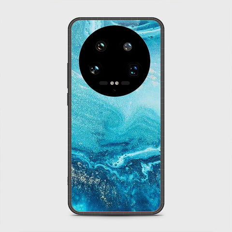 Xiaomi 14 Ultra Cover- Mystic Marble Series - HQ Ultra Shine Premium Infinity Glass Soft Silicon Borders Case
