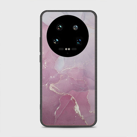Xiaomi 14 Ultra Cover- Mystic Marble Series - HQ Ultra Shine Premium Infinity Glass Soft Silicon Borders Case