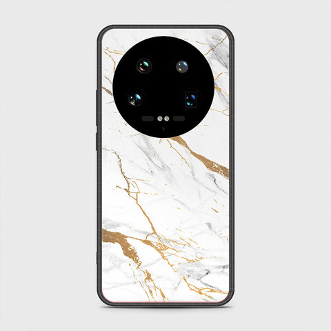 Xiaomi 14 Ultra Cover- Mystic Marble Series - HQ Ultra Shine Premium Infinity Glass Soft Silicon Borders Case