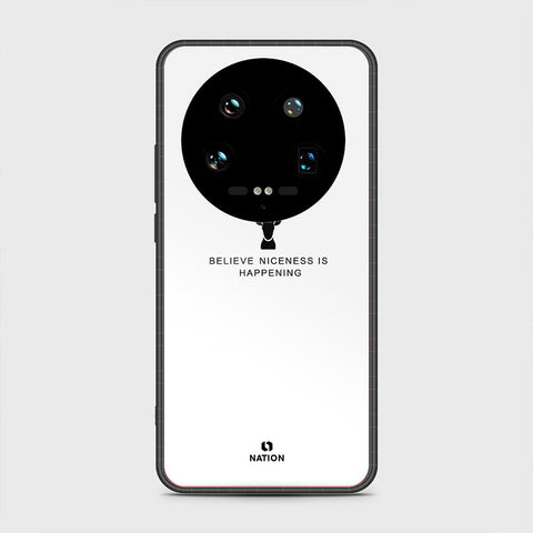 Xiaomi 14 Ultra Cover- Nice Series - HQ Ultra Shine Premium Infinity Glass Soft Silicon Borders Case