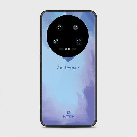 Xiaomi 14 Ultra Cover- Onation Heart Series - HQ Ultra Shine Premium Infinity Glass Soft Silicon Borders Case