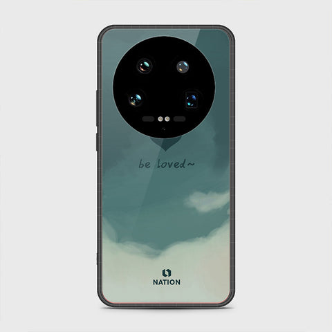 Xiaomi 14 Ultra Cover- Onation Heart Series - HQ Ultra Shine Premium Infinity Glass Soft Silicon Borders Case