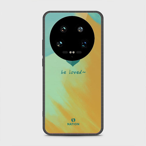 Xiaomi 14 Ultra Cover- Onation Heart Series - HQ Ultra Shine Premium Infinity Glass Soft Silicon Borders Case