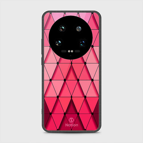 Xiaomi 14 Ultra Cover- Onation Pyramid Series - HQ Ultra Shine Premium Infinity Glass Soft Silicon Borders Case