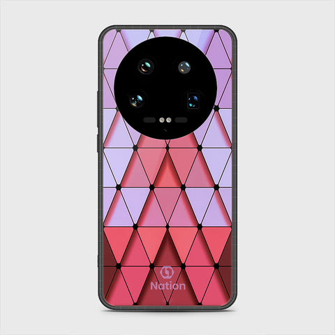 Xiaomi 14 Ultra Cover- Onation Pyramid Series - HQ Ultra Shine Premium Infinity Glass Soft Silicon Borders Case