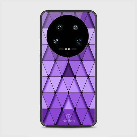 Xiaomi 14 Ultra Cover- Onation Pyramid Series - HQ Ultra Shine Premium Infinity Glass Soft Silicon Borders Case