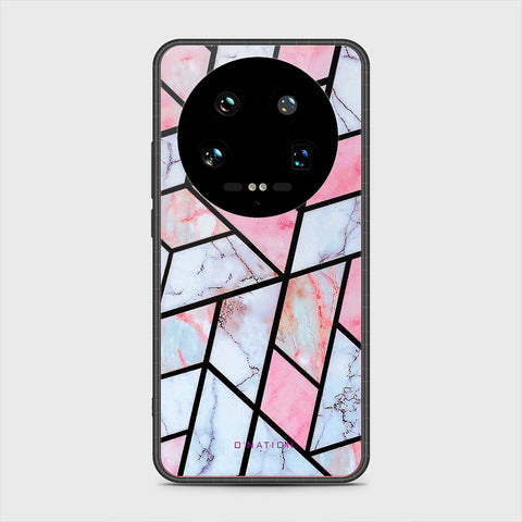 Xiaomi 14 Ultra Cover- O'Nation Shades of Marble Series - HQ Ultra Shine Premium Infinity Glass Soft Silicon Borders Case