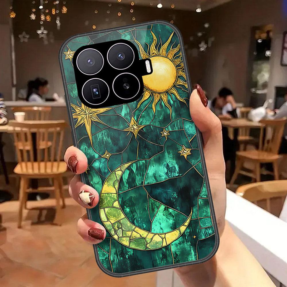 Xiaomi 17T Pro Cover - Celestial Starry Universe Series - HQ Ultra Shine Premium Infinity Glass Soft Silicon Borders Case