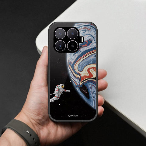 Xiaomi 17T Cover - Cosmic Marble Astronaut Design - HQ Ultra Shine Premium Infinity Glass Soft Silicon Borders Case
