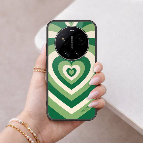 Xiaomi 17 Ultra Cover - O'Nation Heartbeat Series - HQ Ultra Shine Premium Infinity Glass Soft Silicon Borders Case