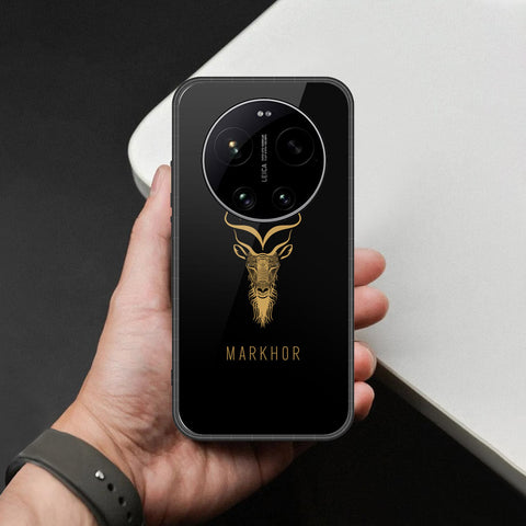 Xiaomi 17 Ultra Cover - Markhor Series - HQ Ultra Shine Premium Infinity Glass Soft Silicon Borders Case