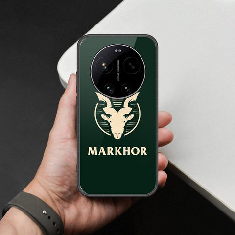 Xiaomi 17 Ultra Cover - Markhor Series - HQ Ultra Shine Premium Infinity Glass Soft Silicon Borders Case