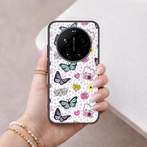Xiaomi 17 Ultra Cover - Vanilla Dream Series - HQ Ultra Shine Premium Infinity Glass Soft Silicon Borders Case