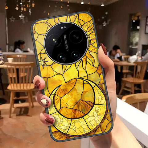 Xiaomi 17 Ultra Cover - Celestial Starry Universe Series - HQ Ultra Shine Premium Infinity Glass Soft Silicon Borders Case