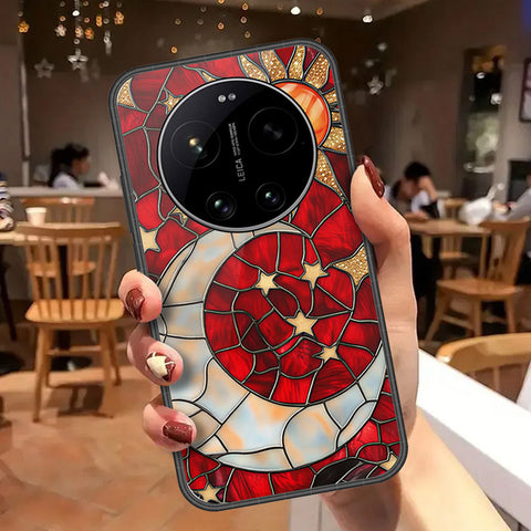 Xiaomi 17 Ultra Cover - Celestial Starry Universe Series - HQ Ultra Shine Premium Infinity Glass Soft Silicon Borders Case