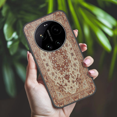 Xiaomi 17 Ultra Cover - ONation Persian Rugs Series 2 - HQ Ultra Shine Premium Infinity Glass Soft Silicon Borders Case