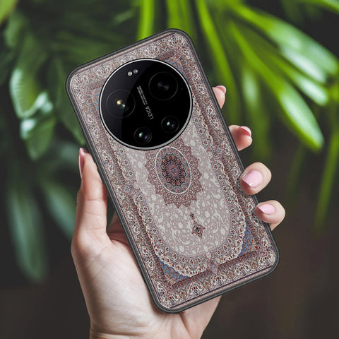 Xiaomi 17 Ultra Cover - ONation Persian Rugs Series 2 - HQ Ultra Shine Premium Infinity Glass Soft Silicon Borders Case