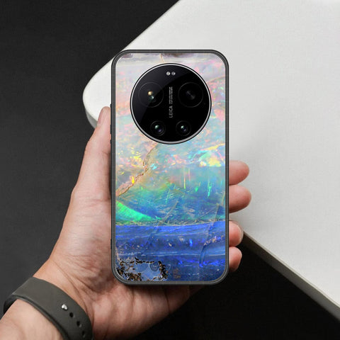 Xiaomi 17 Ultra Cover - Colorful Marble Series - HQ Ultra Shine Premium Infinity Glass Soft Silicon Borders Case