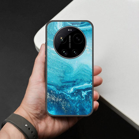 Xiaomi 17 Ultra Cover - Mystic Marble Series - HQ Ultra Shine Premium Infinity Glass Soft Silicon Borders Case