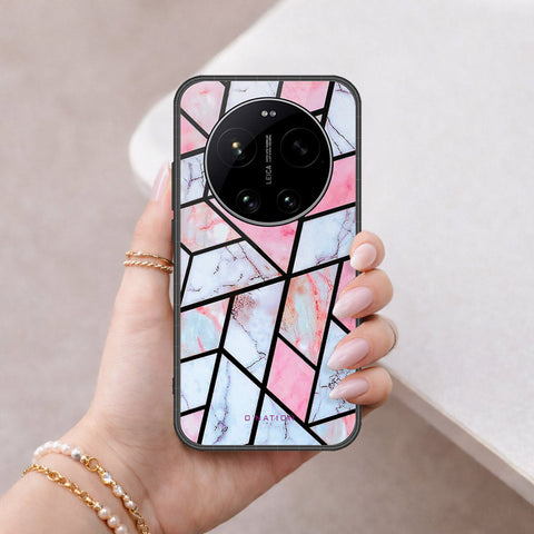 Xiaomi 17 Ultra Cover - O'Nation Shades of Marble Series - HQ Ultra Shine Premium Infinity Glass Soft Silicon Borders Case