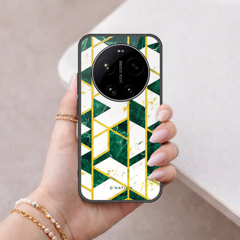 Xiaomi 17 Ultra Cover - O'Nation Shades of Marble Series - HQ Ultra Shine Premium Infinity Glass Soft Silicon Borders Case