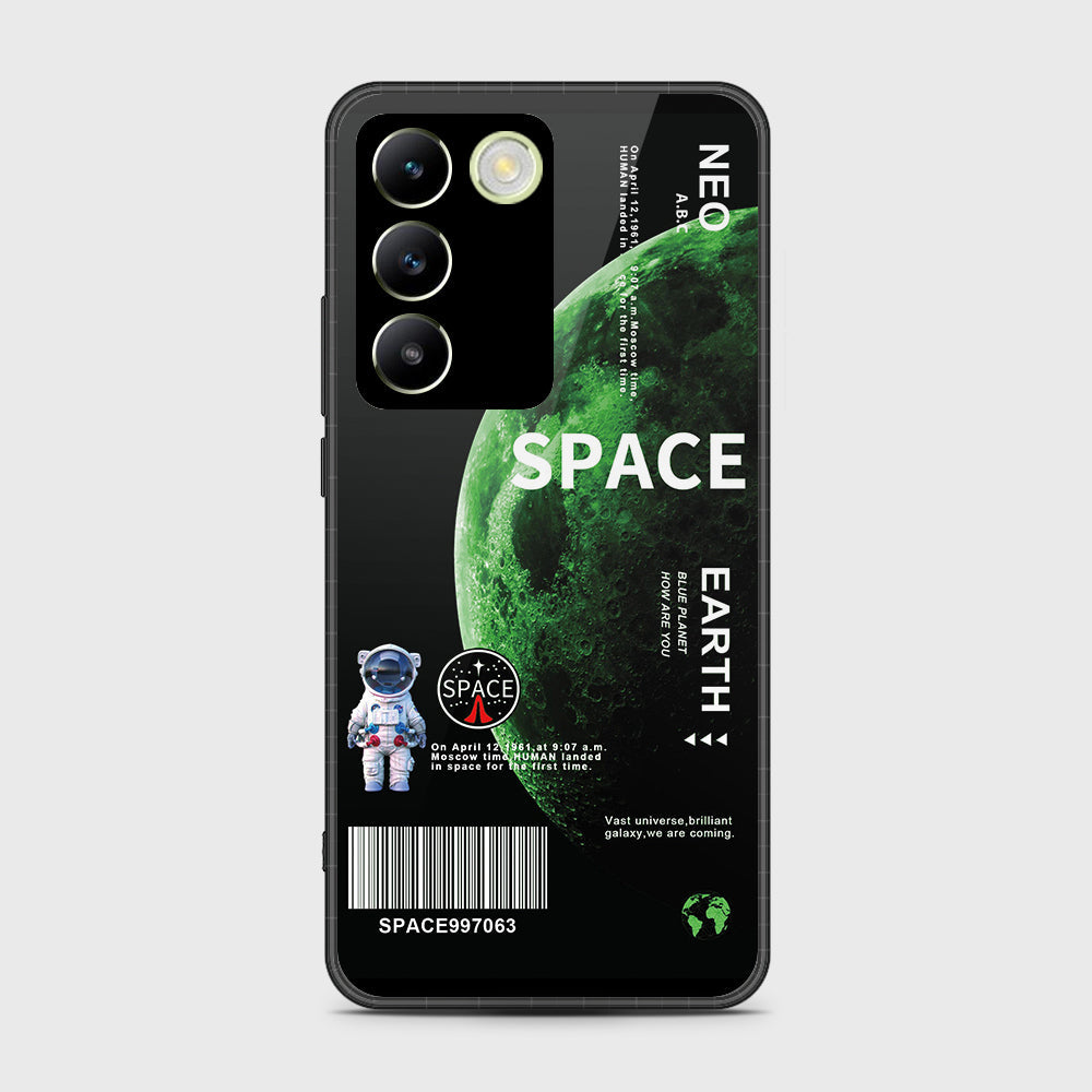 Vivo Y100 4G Cover- Limitless Series - HQ Ultra Shine Premium Infinity Glass Soft Silicon Borders Case (Fast Delivery)(S)
