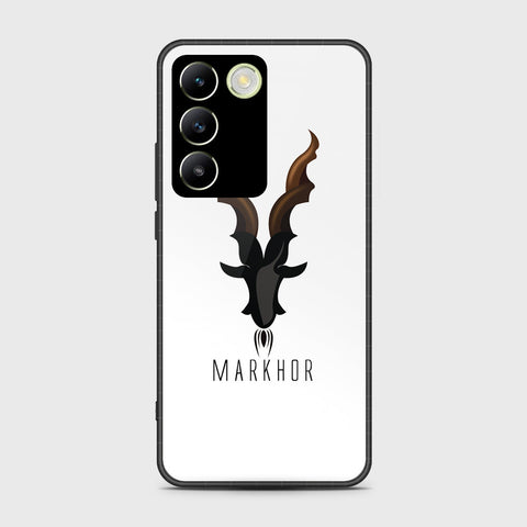 Vivo Y200e Cover- Markhor Series - HQ Ultra Shine Premium Infinity Glass Soft Silicon Borders Case