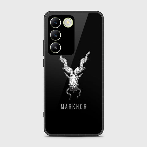 Vivo Y200e Cover- Markhor Series - HQ Ultra Shine Premium Infinity Glass Soft Silicon Borders Case