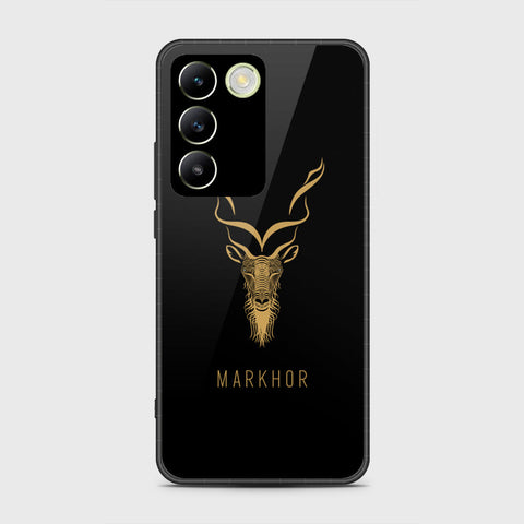Vivo Y200e Cover- Markhor Series - HQ Ultra Shine Premium Infinity Glass Soft Silicon Borders Case