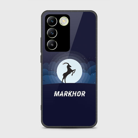 Vivo Y200e Cover- Markhor Series - HQ Ultra Shine Premium Infinity Glass Soft Silicon Borders Case
