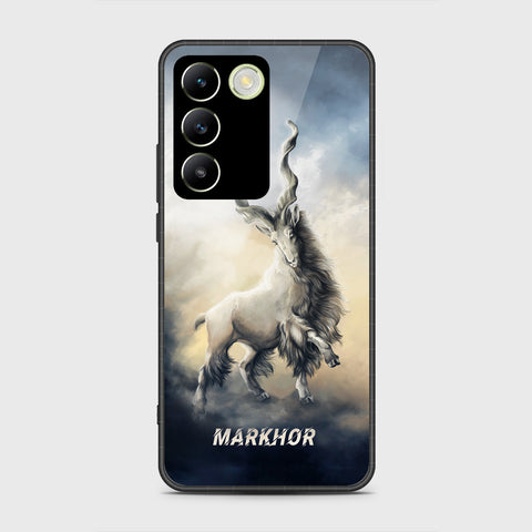Vivo Y200e Cover- Markhor Series - HQ Ultra Shine Premium Infinity Glass Soft Silicon Borders Case