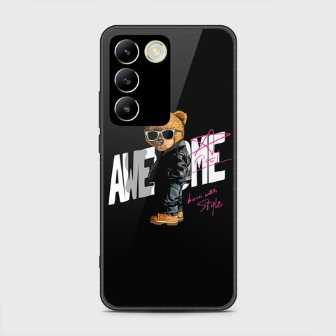 Vivo Y200e Cover- Stellar Series - HQ Ultra Shine Premium Infinity Glass Soft Silicon Borders Case