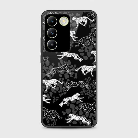 Vivo Y200e Cover- Hustle Series - HQ Ultra Shine Premium Infinity Glass Soft Silicon Borders Case