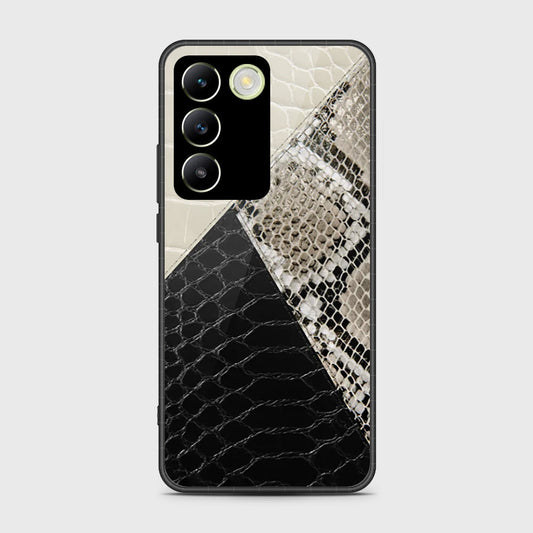 Vivo Y100 4G Cover- Printed Skins Series - HQ Ultra Shine Premium Infinity Glass Soft Silicon Borders Case