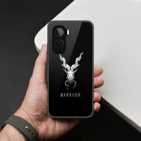 Vivo T5 Pro Cover - Markhor Series - HQ Ultra Shine Premium Infinity Glass Soft Silicon Borders Case