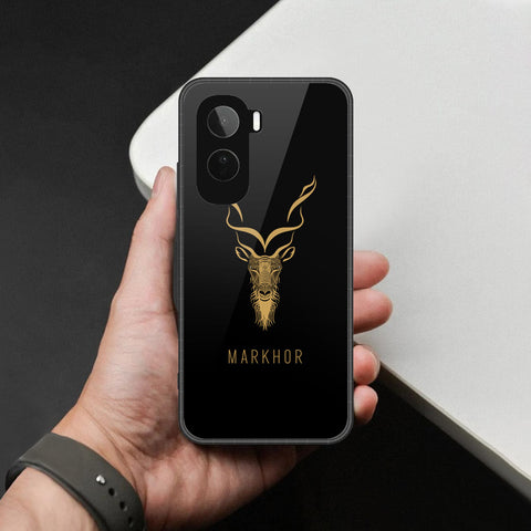 Vivo T5 Pro Cover - Markhor Series - HQ Ultra Shine Premium Infinity Glass Soft Silicon Borders Case