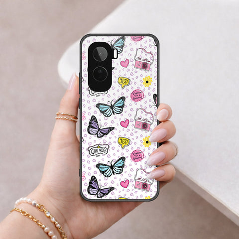 Vivo T5 Pro Cover - Vanilla Dream Series - HQ Ultra Shine Premium Infinity Glass Soft Silicon Borders Case