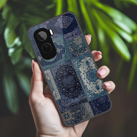 Vivo Y500 Cover - ONation Persian Rugs Series 2 - HQ Ultra Shine Premium Infinity Glass Soft Silicon Borders Case