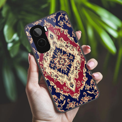Vivo Y500 Cover - ONation Persian Rugs Series 2 - HQ Ultra Shine Premium Infinity Glass Soft Silicon Borders Case