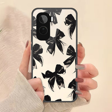 Vivo Y500 Cover - Onation Bow Series - HQ Ultra Shine Premium Infinity Glass Soft Silicon Borders Case