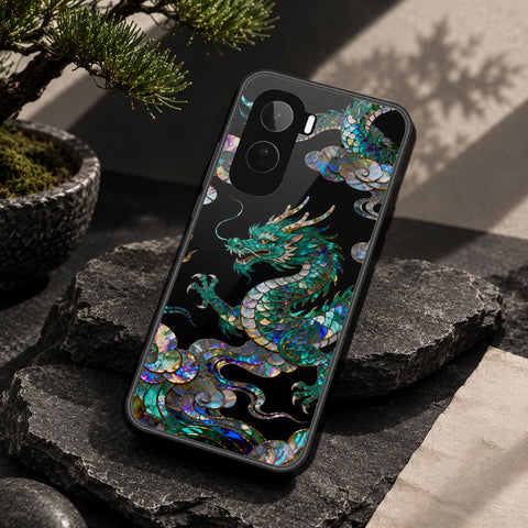 Vivo T5 Pro Cover - Pearl Dynasty Series - HQ Ultra Shine Premium Infinity Glass Soft Silicon Borders Case