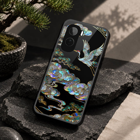 Vivo T5 Pro Cover - Pearl Dynasty Series - HQ Ultra Shine Premium Infinity Glass Soft Silicon Borders Case