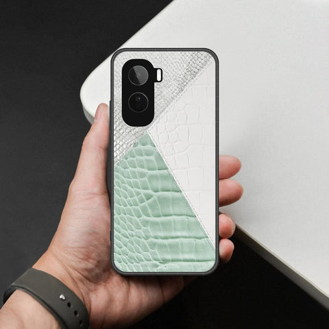 Vivo T5 Pro Cover - Printed Skins Series - HQ Ultra Shine Premium Infinity Glass Soft Silicon Borders Case