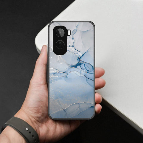 Vivo T5 Pro Cover - Mystic Marble Series - HQ Ultra Shine Premium Infinity Glass Soft Silicon Borders Case
