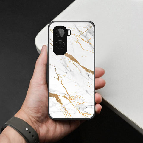 Vivo T5 Pro Cover - Mystic Marble Series - HQ Ultra Shine Premium Infinity Glass Soft Silicon Borders Case